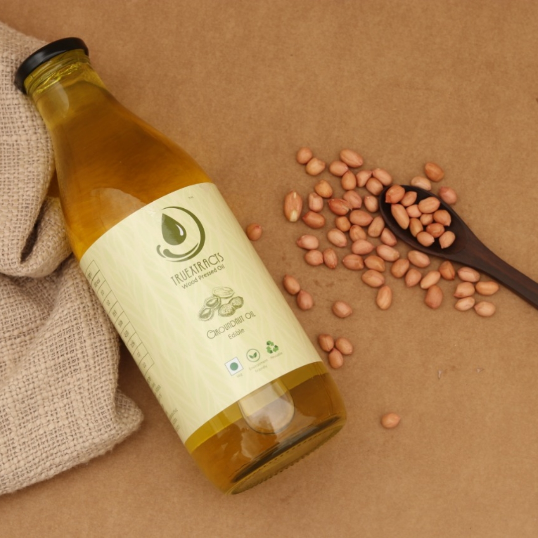 Groundnut Oil-Wood Pressed