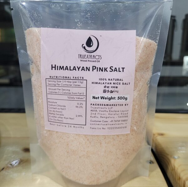 Natural Pink Salt – Free Flow