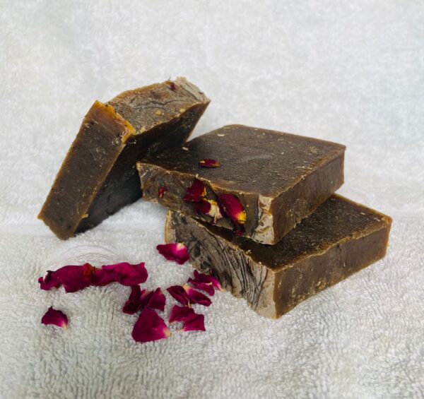 Beetroot-Rose Handmade Bath Soap | Cold-Processed | Ideal for all Skin